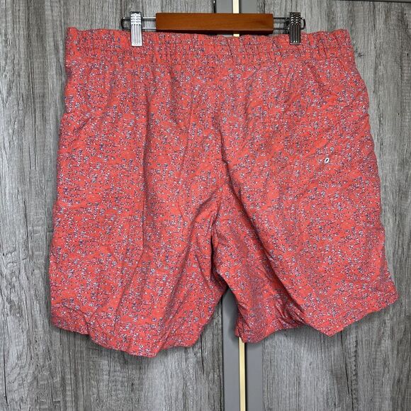 Rodd And Gunn Swim Trunks Mesh Lined Red Color Pockets 6" inseam Size L - Picture 6 of 9